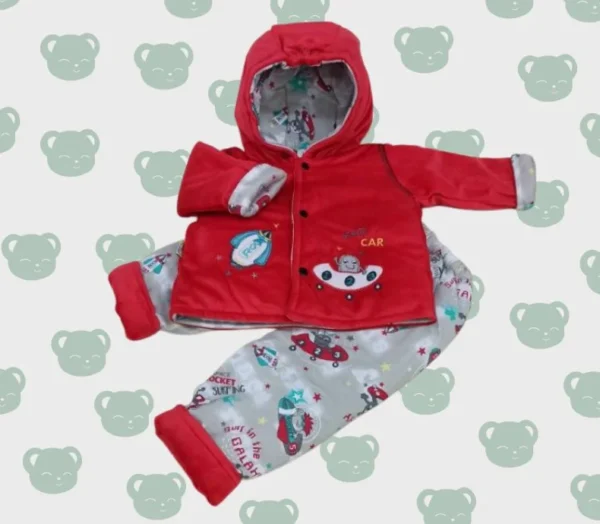 conjunto reversible rojo